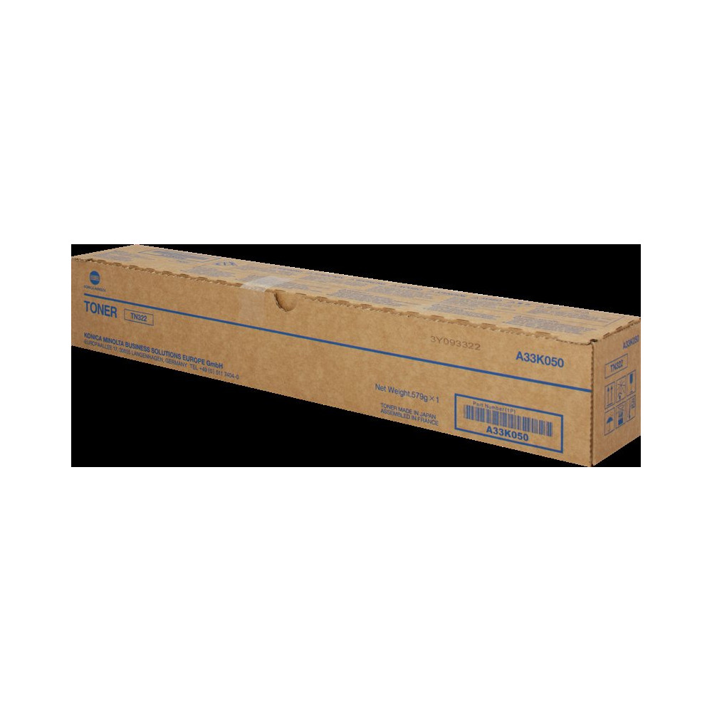 Konica Minolta TN322 nero toner (A33K050)