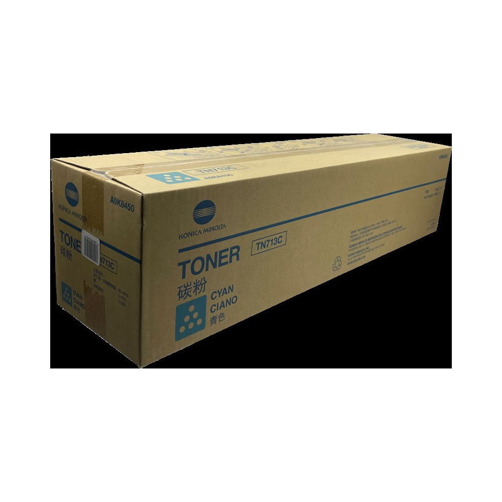 Konica Minolta TN-713C ciano toner (A9K8450)
