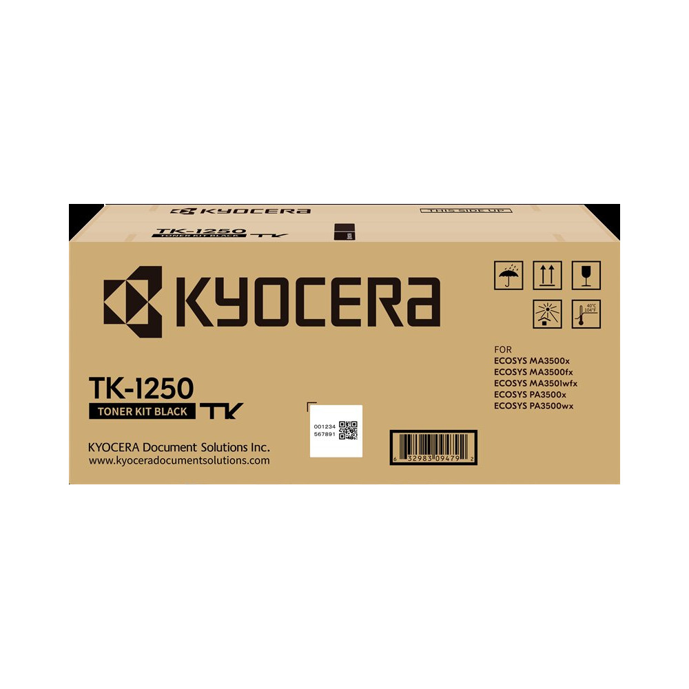 Kyocera TK-1250 nero toner (1T0C3H0NL0)