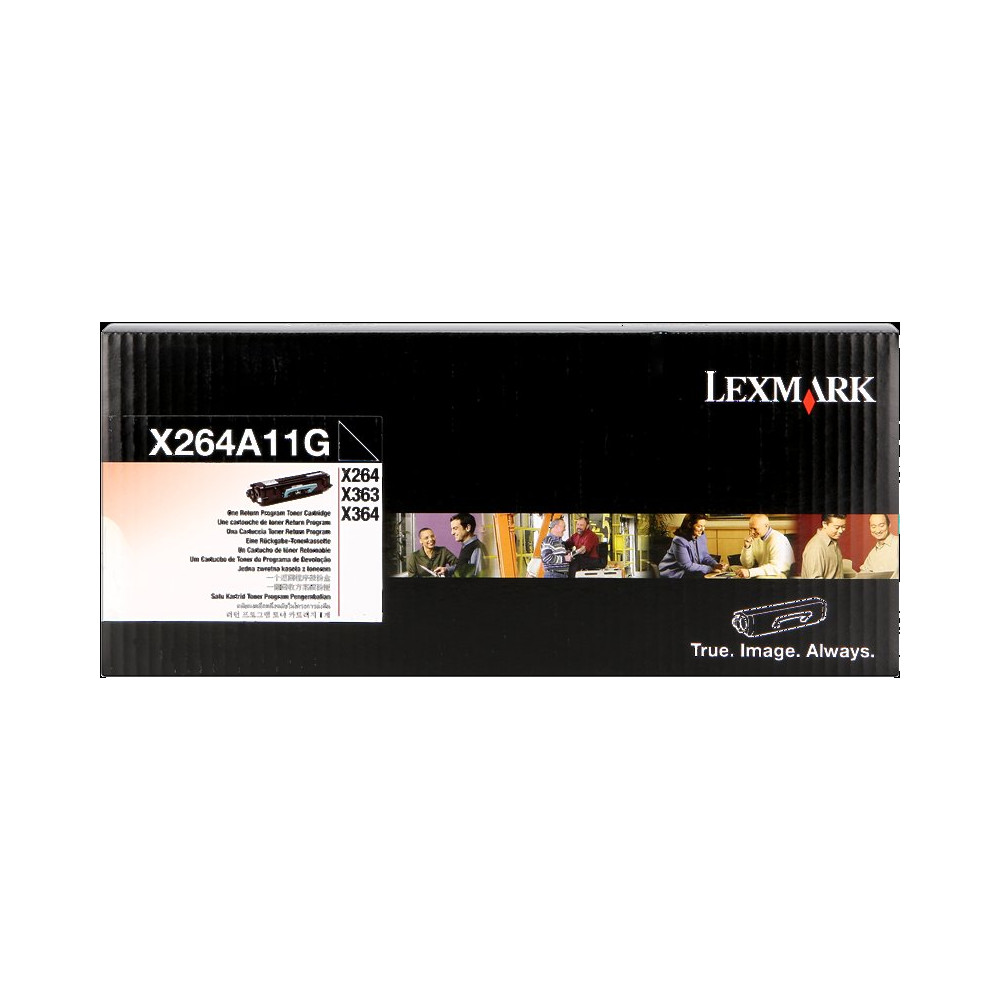 Lexmark X264A11G nero toner (X264/363/364)