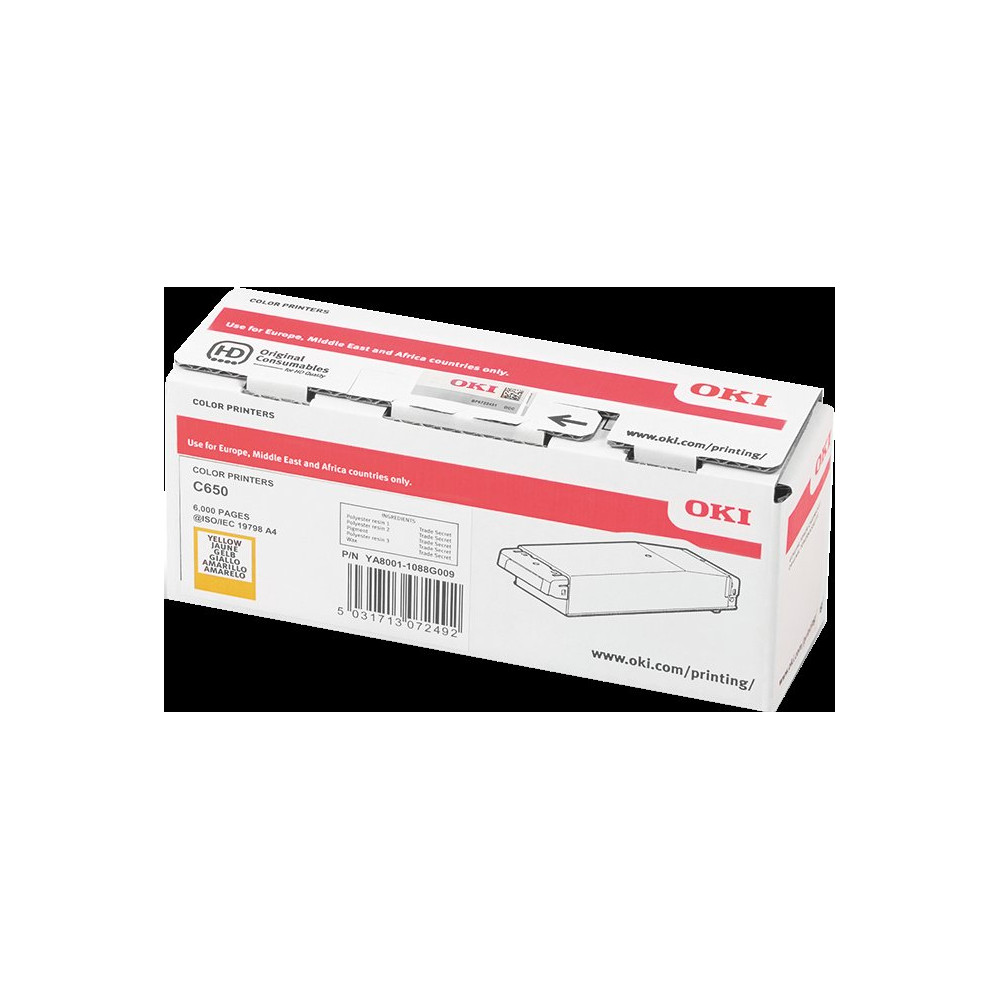 OKI 09006129 giallo toner