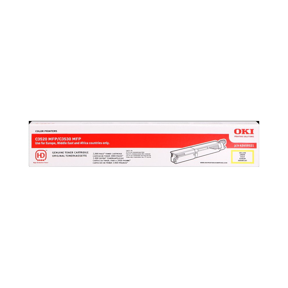 OKI 43459321 giallo toner