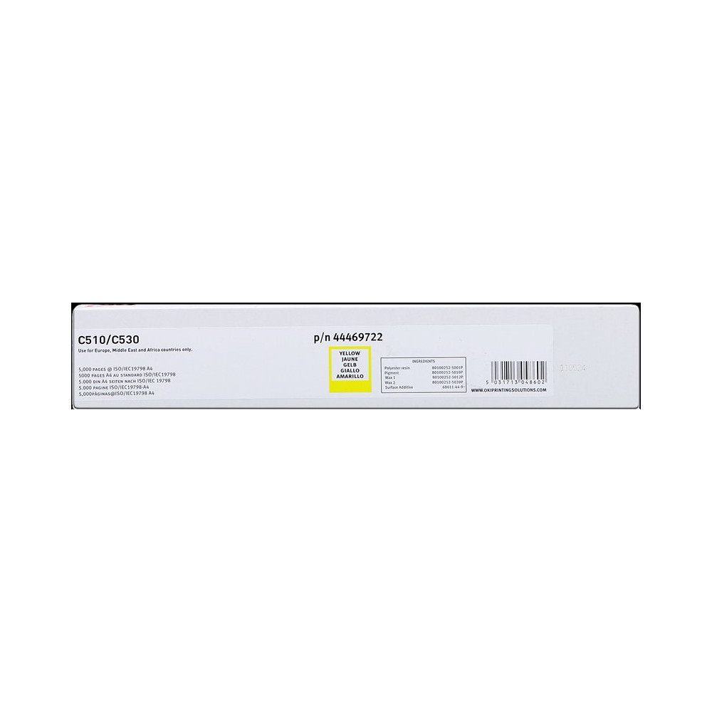 OKI 44469722 giallo toner