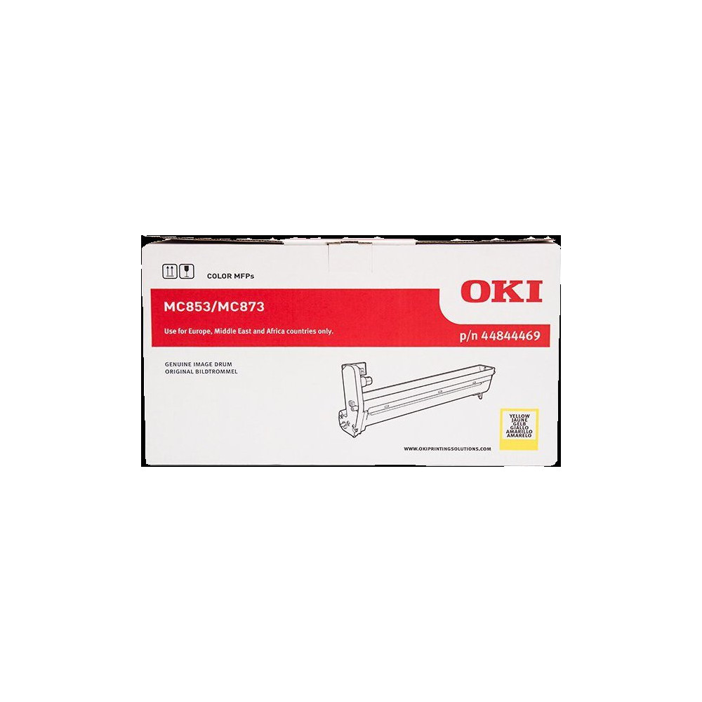 OKI 44844469 Tamburo giallo (MC853/873)