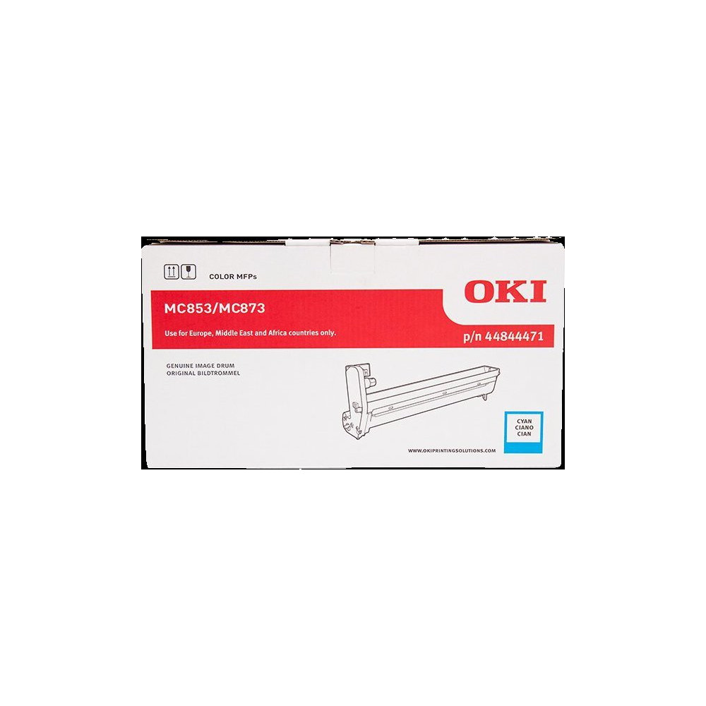 OKI 44844471 Tamburo ciano (MC853/873)