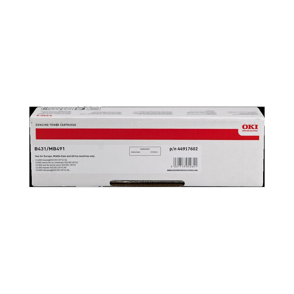 OKI 44917602 nero toner