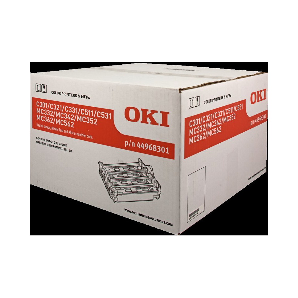 OKI 44968301 Tamburo nero / differenti colori (C301)