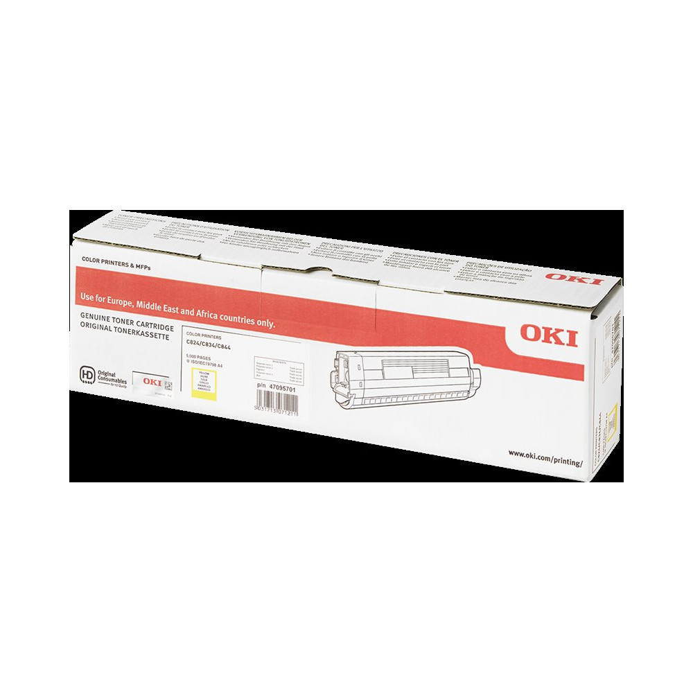 OKI 47095701 giallo toner