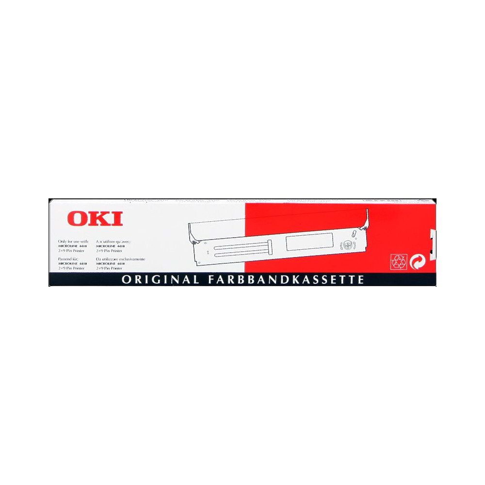 OKI 40629303 nero Nastro colorato (ML-4410)