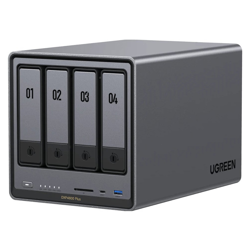 Ugreen NASync DXP4800 Plus NAS Desktop Intel® Pentium® Gold 8505 8 GB DDR5 0 TB UGOS Pro