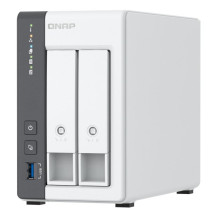 QNAP TS-216G server NAS e di archiviazione Tower Cortex-A Cortex-A55 4 GB 0 TB Bianco