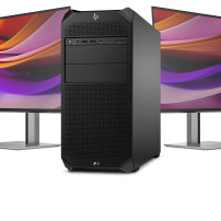 HP Workstation Z4 G5 - Tower 4U - 1 x Xeon W W3-2425 / fino a 4.4 GHz - RAM 32 GB - SSD 1 TB - HP Z Turbo Drive, TLC - senza gra