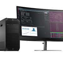 HP Workstation Z4 G5 - Tower 4U - 1 x Xeon W W3-2425 / fino a 4.4 GHz - RAM 32 GB - SSD 1 TB - HP Z Turbo Drive, TLC - senza gra