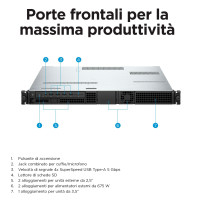 HP Workstation Z4 G5 - Montabile in rack 1U - 1 x Xeon W W3-2425 / fino a 4.4 GHz - RAM 64 GB - SSD 2 TB - HP Z Turbo Drive, TLC