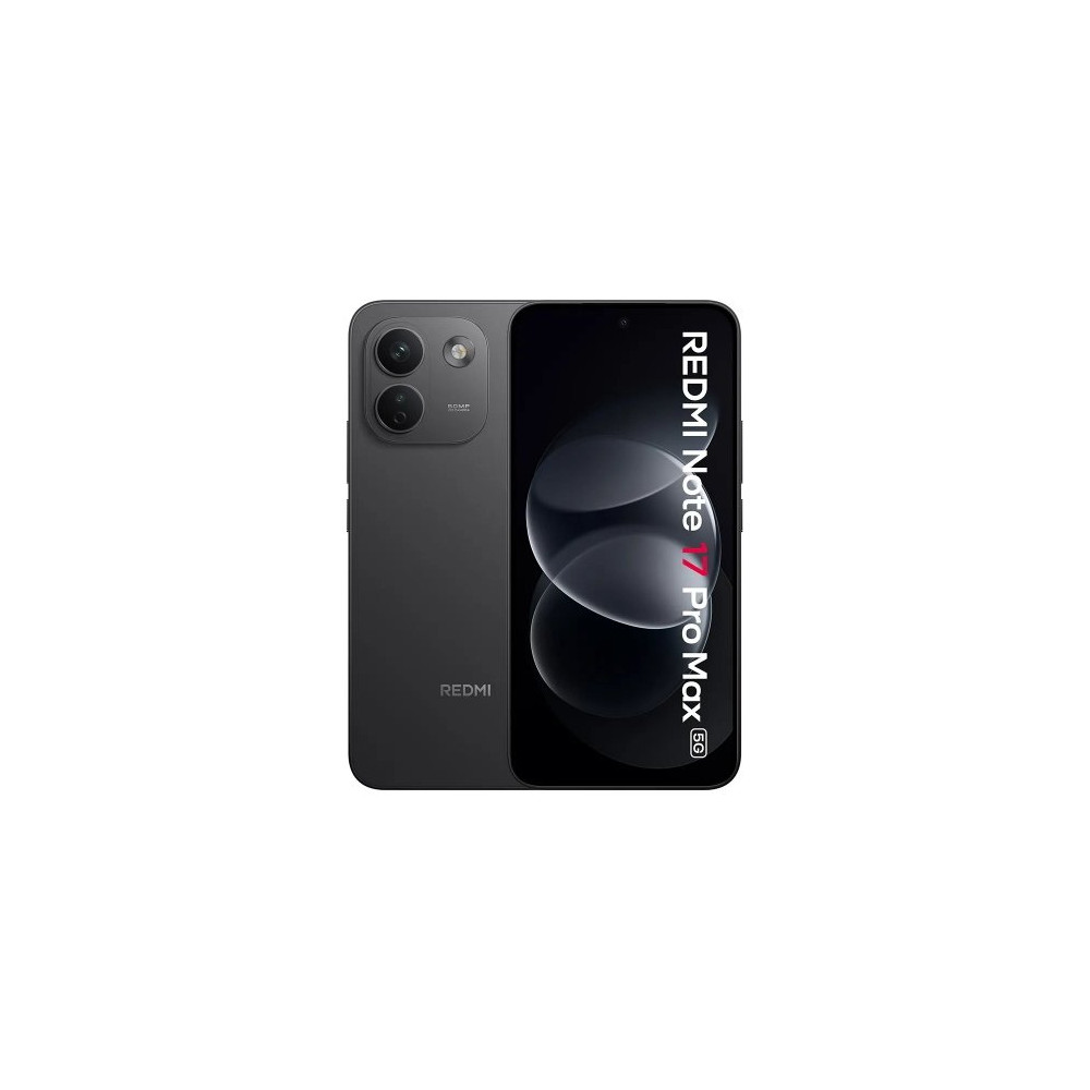 XIAOMI REDMi NOTE 17 PRO MAX 5G DUAL SIM 6.83" OCTA CORE 512GB RAM 8GB 5G ITALIA BLACK