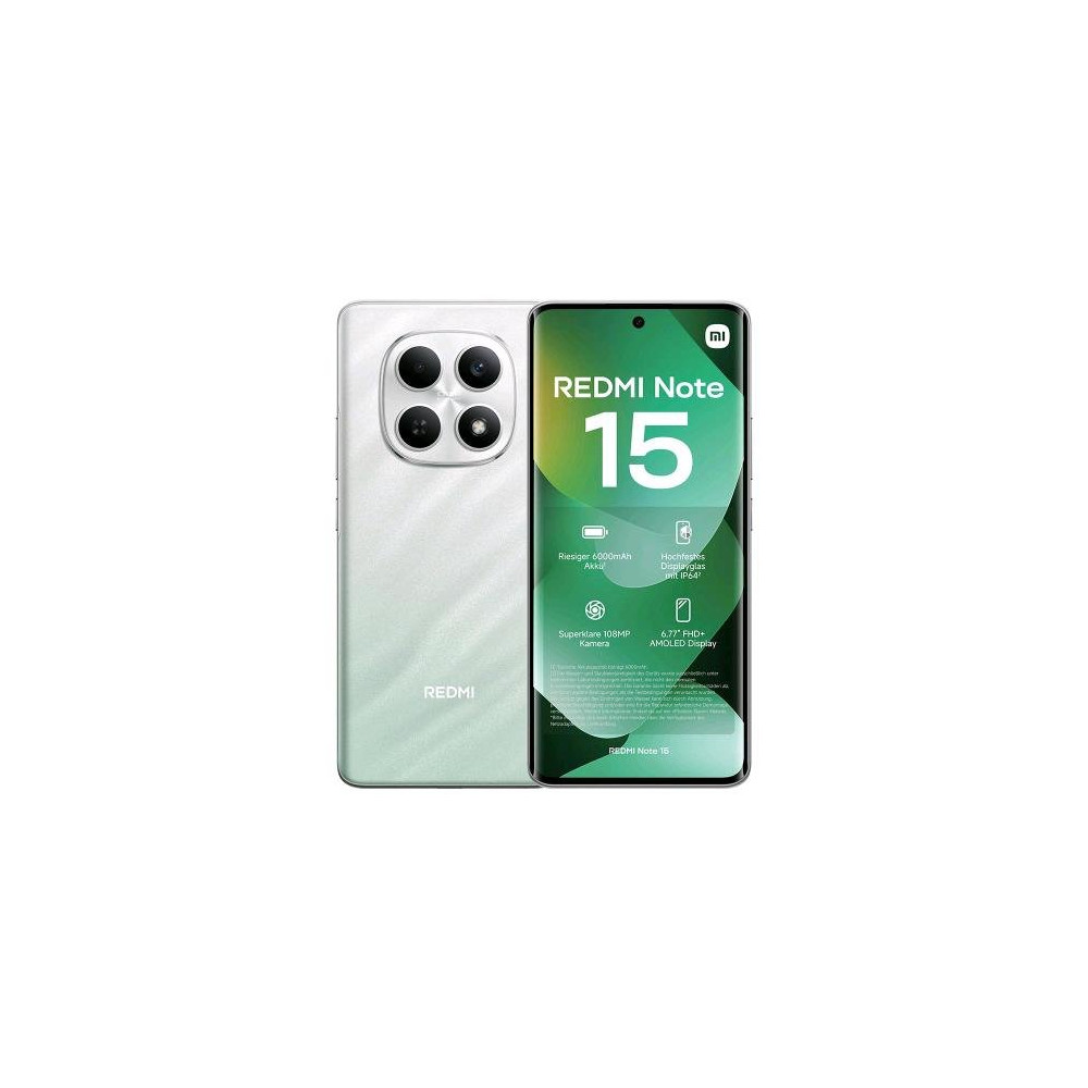 XIAOMI REDMi NOTE 15 DUAL SIM 6.77" OCTA CORE 128GB RAM 6GB 4G LTE NFC EUROPA FOREST GREEN