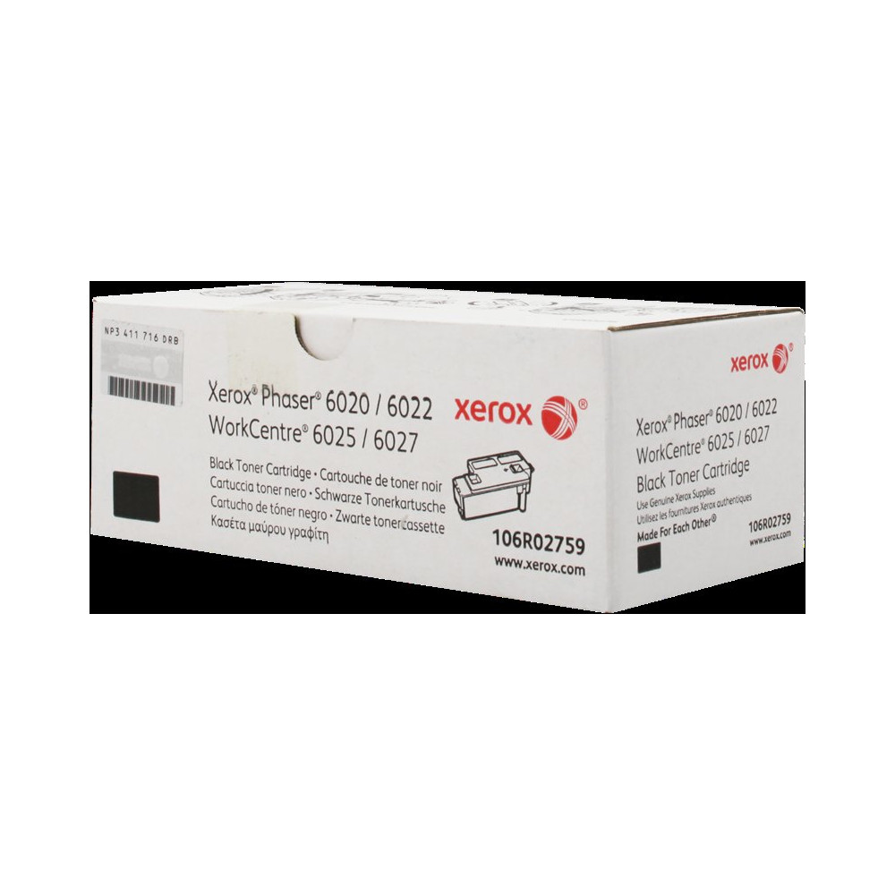 Xerox 106R02759 nero toner (WorkCentre 6027)