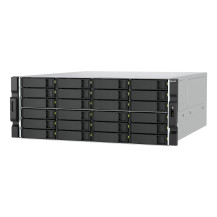 QNAP TS-h2477AXU-RP Server di archiviazione Armadio (4U) AMD Ryzen™ 7 7745 32 GB DDR5 0 TB QNAP QTS Nero, Grigio