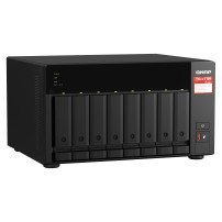 QNAP TS-873A NAS Tower Ryzen Embedded V1500B 8 GB DDR4 0 TB QNAP Turbo System Nero