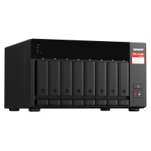 QNAP TS-873A NAS Tower Ryzen Embedded V1500B 8 GB DDR4 0 TB QNAP Turbo System Nero