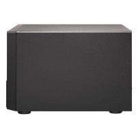 QNAP TL-D800S contenitore di unità di archiviazione Box esterno HDD/SSD Nero, Grigio 2.5/3.5"