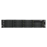 QNAP TS-H1065EU-RP Server di archiviazione Armadio (2U) 8 GB DDR5 0 TB QNAP QTS Nero