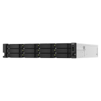 QNAP TS-H1887XU-RP NAS Armadio (2U) Intel Xeon E E-2336 32 GB DDR4 0 TB QuTS hero Nero, Bianco