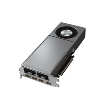GIGABYTE Radeon AI PRO R9700 AI TOP 32G Scheda Grafica – 32 GB GDDR6, 256 bit, PCI-E 5.0, 2920 MHz Frequenza del core, 3 x Displ