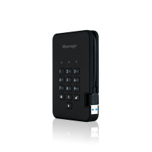 iStorage diskAshur 2 disco rigido esterno 4 TB 5400 Giri/min USB tipo A 3.2 Gen 1 (3.1 Gen 1) Nero