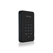 iStorage diskAshur 2 disco rigido esterno 4 TB 5400 Giri/min USB tipo A 3.2 Gen 1 (3.1 Gen 1) Nero