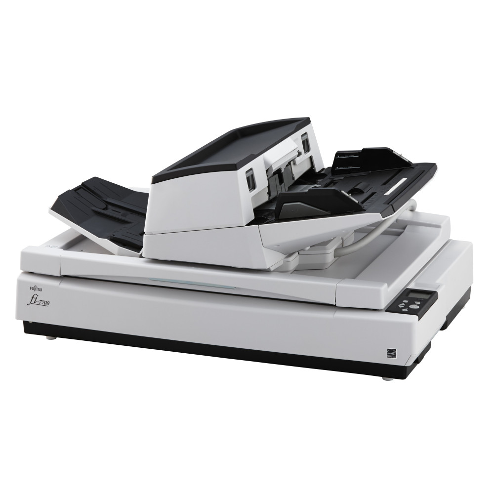 Ricoh fi-7700S Scanner a piano e ADF 600 x 600 DPI A3 Nero, Bianco