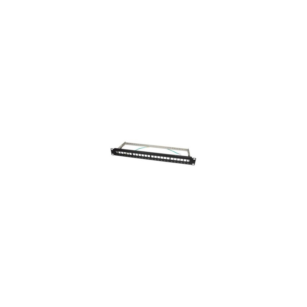 LogiLink Patch Panel STP 24-Port RJ-45 schwarz