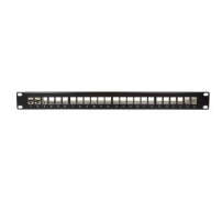 LogiLink Patch Panel STP 24-Port RJ-45 schwarz
