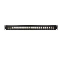 LogiLink Patch Panel STP 24-Port RJ-45 schwarz