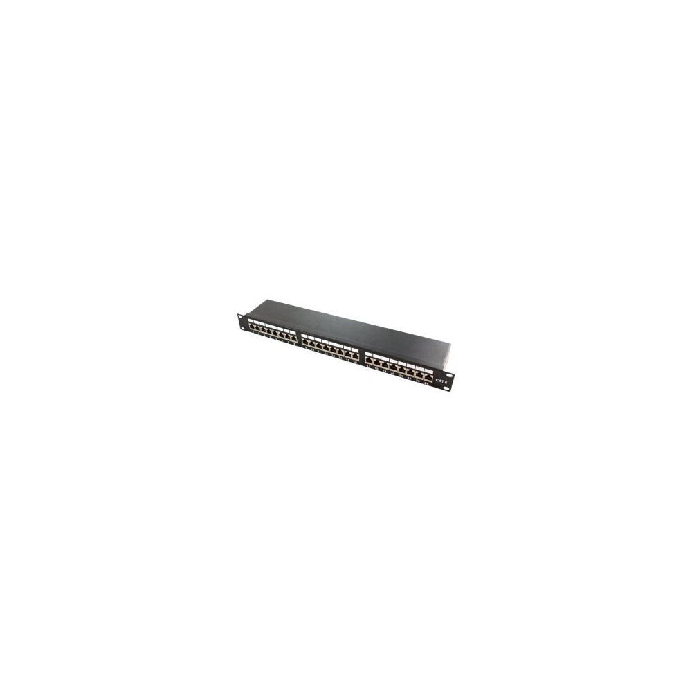 LogiLink NP0061 - RJ-45 - Cat6a - Nero - Metallo - Montaggio a rack - RJ45