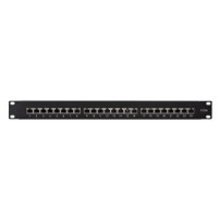 LogiLink NP0061 - RJ-45 - Cat6a - Nero - Metallo - Montaggio a rack - RJ45