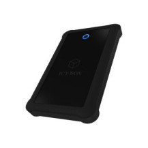 ICY BOX IB-233U3-B - Enclosure HDD/SSD - 2.5″ - SATA - Serial ATA III - Hot-swap - Collegamento del dispositivo USB - Nero
