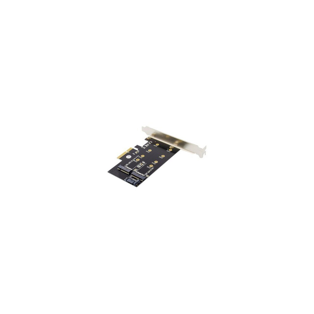 DIGITUS DS-33170 - PCIe - M.2 - PCI 3.0 - Nero - 6 Gbit/s - 114 mm