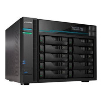 Asustor AS6510T - NAS - Tower - Intel Atom® - C3538 - Nero