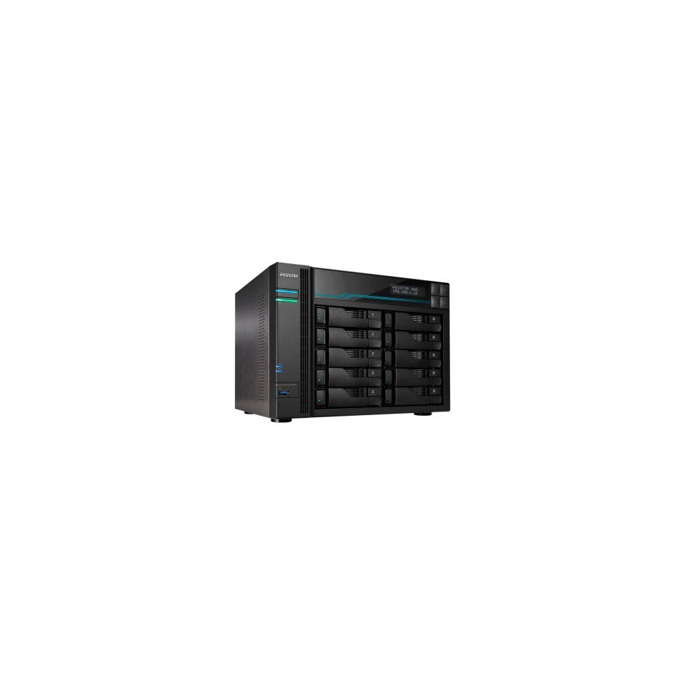 Asustor AS6510T - NAS - Tower - Intel Atom® - C3538 - Nero