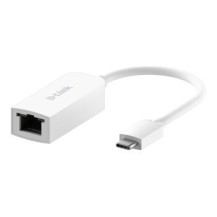 D-Link DUB-E250 - Cablato - USB tipo-C - Ethernet - 2500 Mbit/s - Bianco