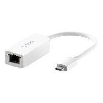 D-Link DUB-E250 - Cablato - USB tipo-C - Ethernet - 2500 Mbit/s - Bianco