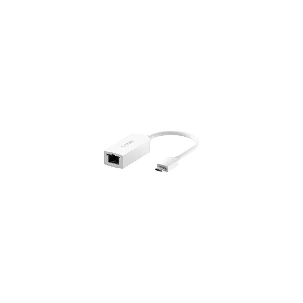 D-Link DUB-E250 - Cablato - USB tipo-C - Ethernet - 2500 Mbit/s - Bianco