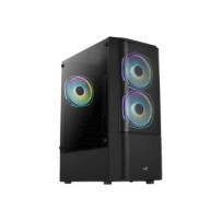 AEROCOOL ADVANCED TECHNOLOGIES Aerocool Quantum Mesh - PC - Nero - ATX - micro ATX - Mini-ITX - Acrilonitrile butadiene stirene