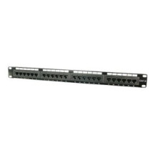 LogiLink Patch Panel 19″ CAT6 24-Port - Nero