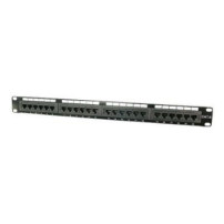 LogiLink Patch Panel 19″ CAT6 24-Port - Nero