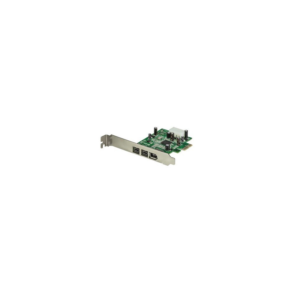 StarTech.com Scheda adattatore PCI Express FireWire 2b 1a 1394 a 3 porte