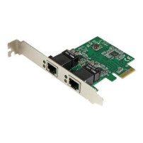 StarTech.com Adattatore Scheda di Rete Ethernet Gigabit PCI express PCIe NIC a 2 porte RJ45 da 1 Gbps - Interno - Cablato - PCI