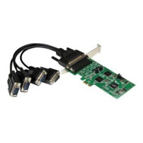 StarTech.com Scheda combo seriale PCIe 4 porte PCI Express - 2 x RS232 2 x RS422 / RS485 - PCIe - Seriale - RS-232/422/485 - Sys