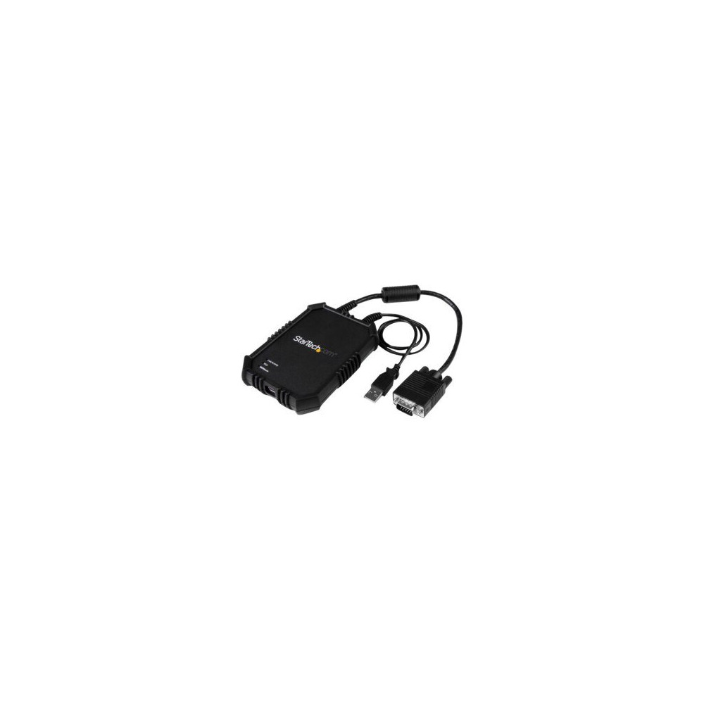 StarTech.com Adattatore crash cart portatile per PC con alloggio robusto - Console KVM USB con trasferimento di file e Acquisizi